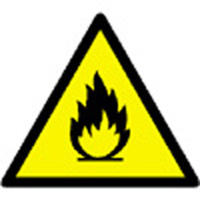Znak: Niebezpieczestwo poaru - materiay atwopalne..